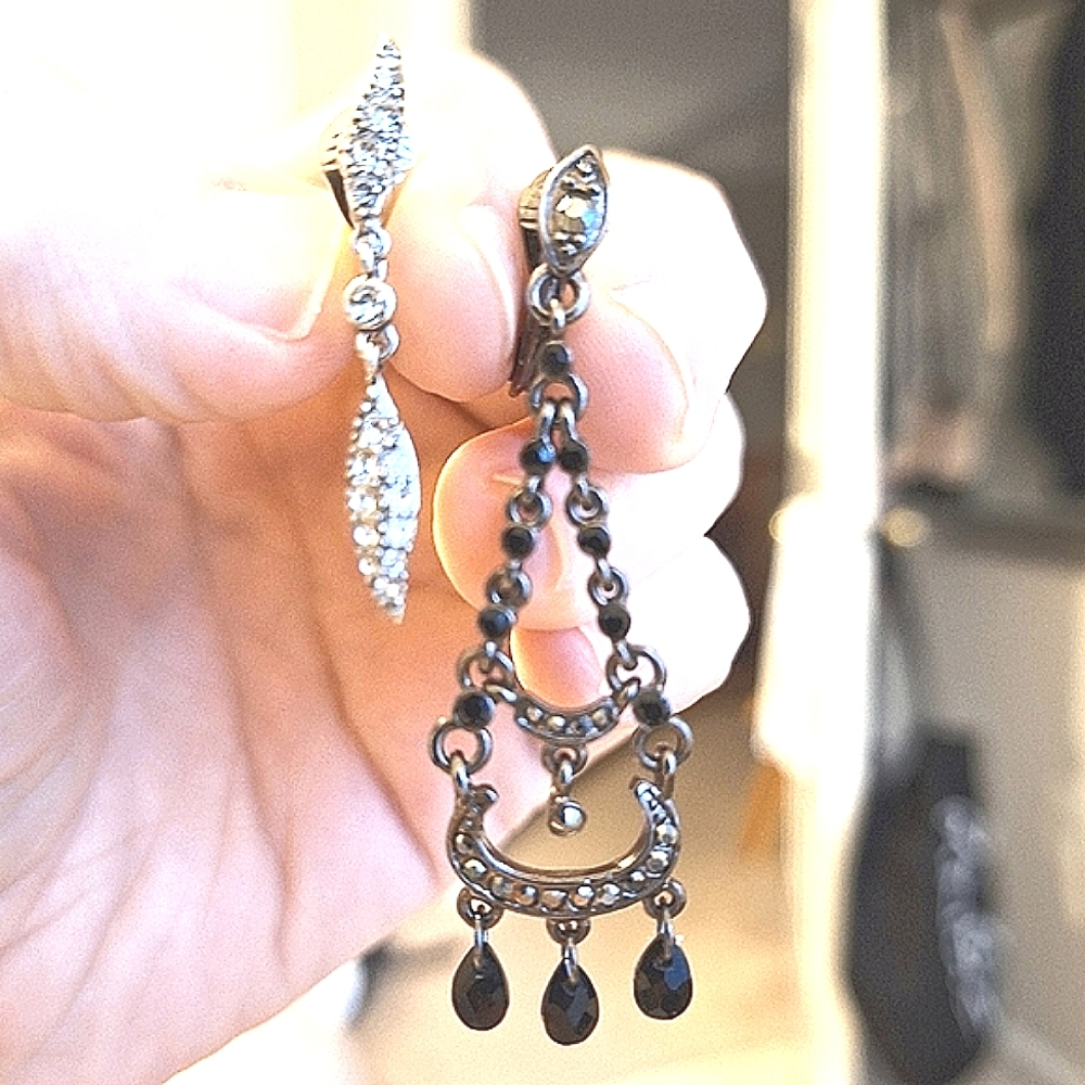 (2) MONET | Clip Earrings